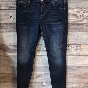 Maurices Dark Wash Skinny Jeans size 32x29